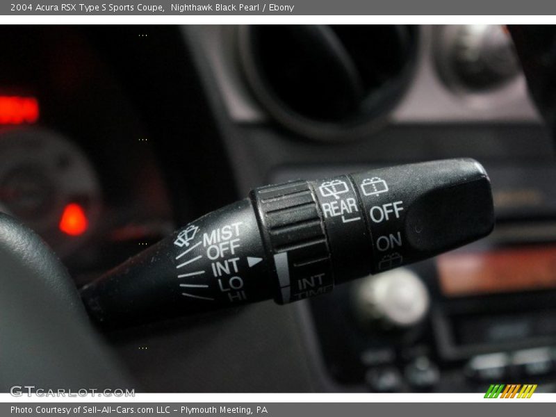 Nighthawk Black Pearl / Ebony 2004 Acura RSX Type S Sports Coupe