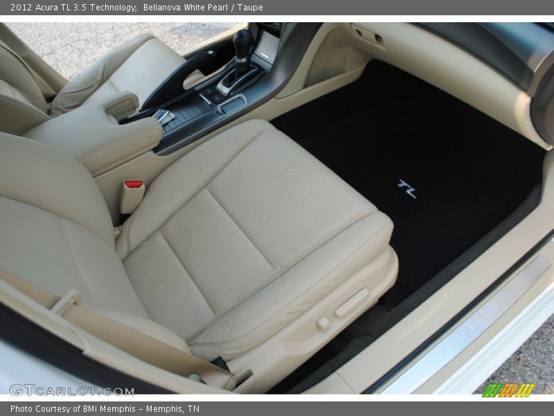 Bellanova White Pearl / Taupe 2012 Acura TL 3.5 Technology