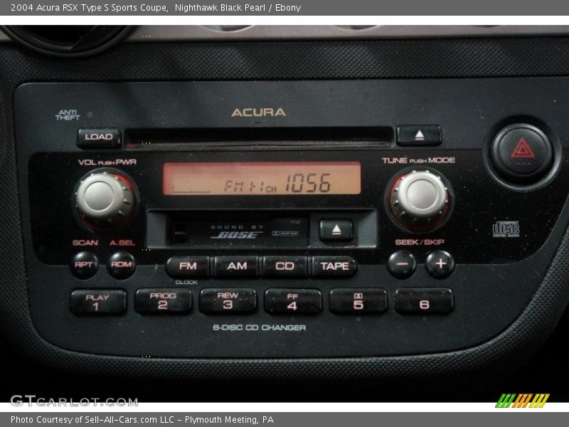Nighthawk Black Pearl / Ebony 2004 Acura RSX Type S Sports Coupe