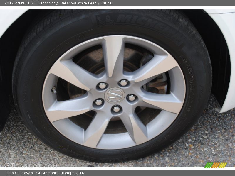 Bellanova White Pearl / Taupe 2012 Acura TL 3.5 Technology