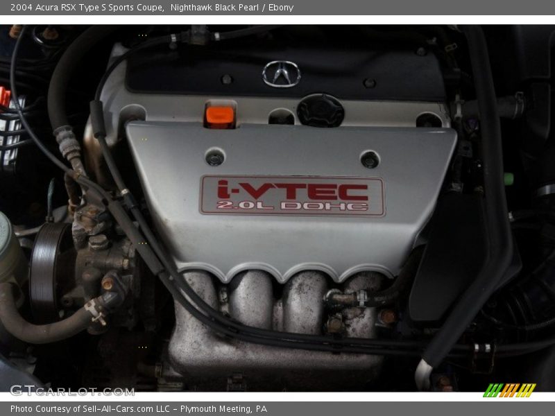 Nighthawk Black Pearl / Ebony 2004 Acura RSX Type S Sports Coupe