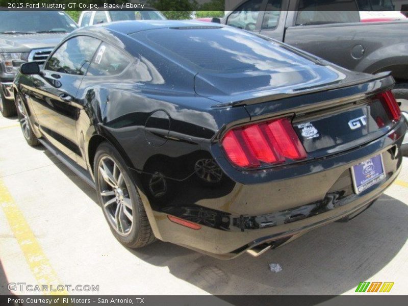 Black / Ebony 2015 Ford Mustang GT Coupe