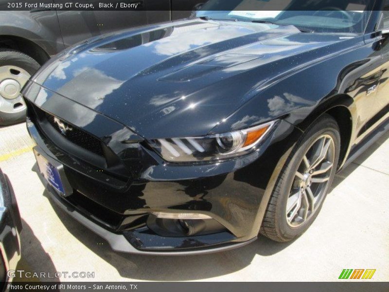 Black / Ebony 2015 Ford Mustang GT Coupe