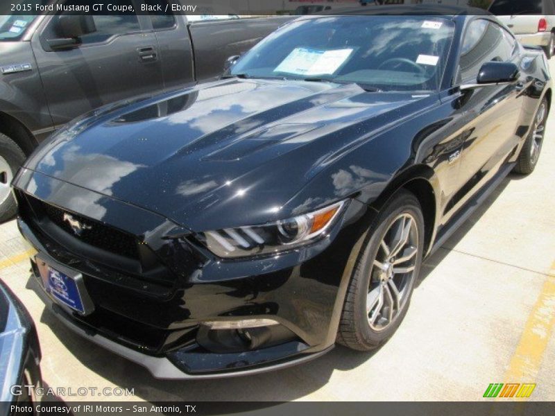 Black / Ebony 2015 Ford Mustang GT Coupe