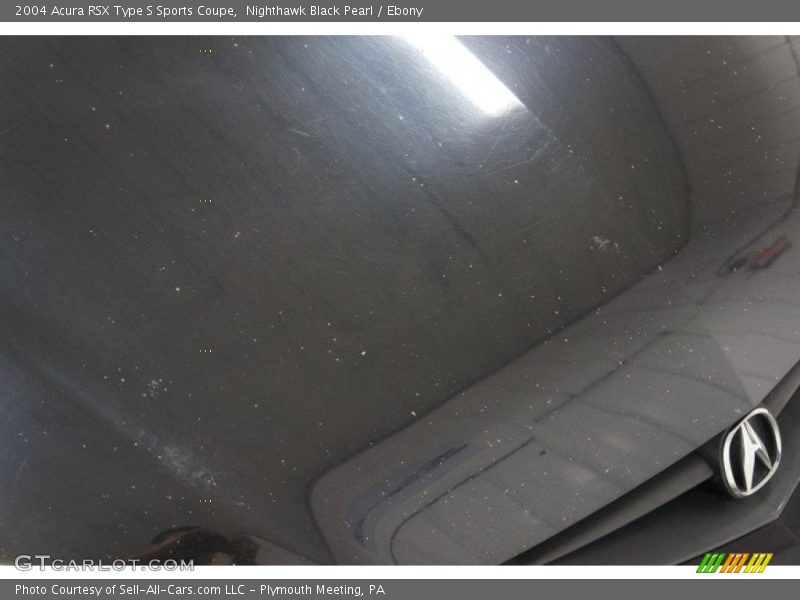Nighthawk Black Pearl / Ebony 2004 Acura RSX Type S Sports Coupe