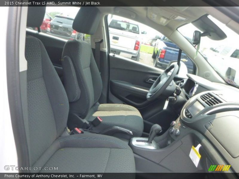 Summit White / Jet Black 2015 Chevrolet Trax LS AWD