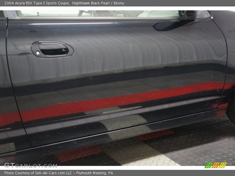 Nighthawk Black Pearl / Ebony 2004 Acura RSX Type S Sports Coupe
