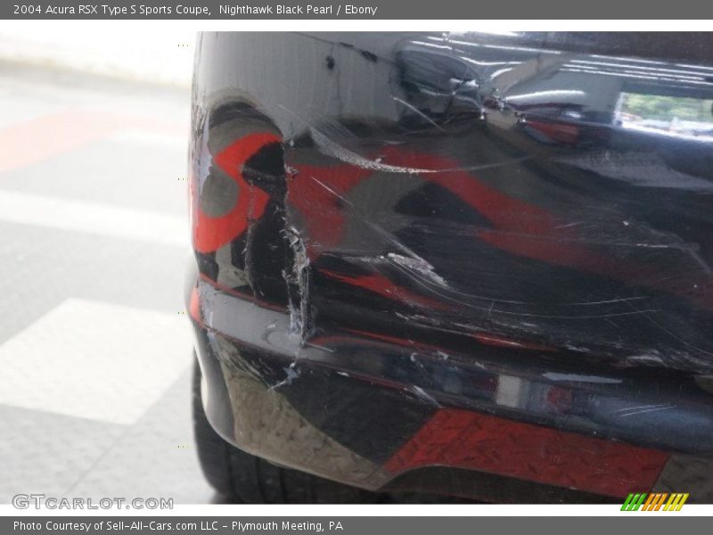 Nighthawk Black Pearl / Ebony 2004 Acura RSX Type S Sports Coupe