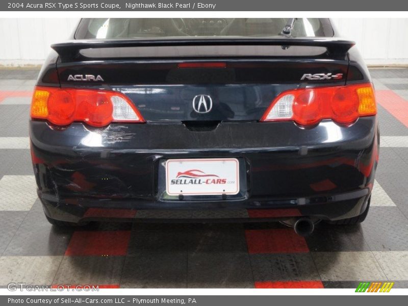 Nighthawk Black Pearl / Ebony 2004 Acura RSX Type S Sports Coupe