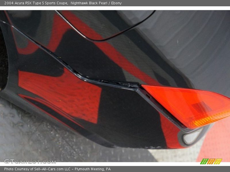 Nighthawk Black Pearl / Ebony 2004 Acura RSX Type S Sports Coupe