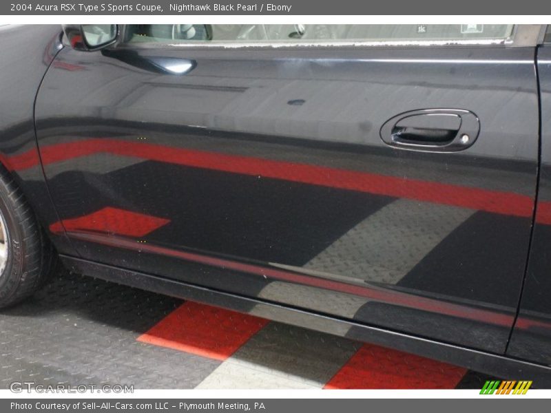 Nighthawk Black Pearl / Ebony 2004 Acura RSX Type S Sports Coupe