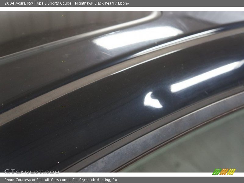 Nighthawk Black Pearl / Ebony 2004 Acura RSX Type S Sports Coupe