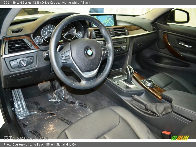 Alpine White / Black 2014 BMW 4 Series 428i xDrive Coupe