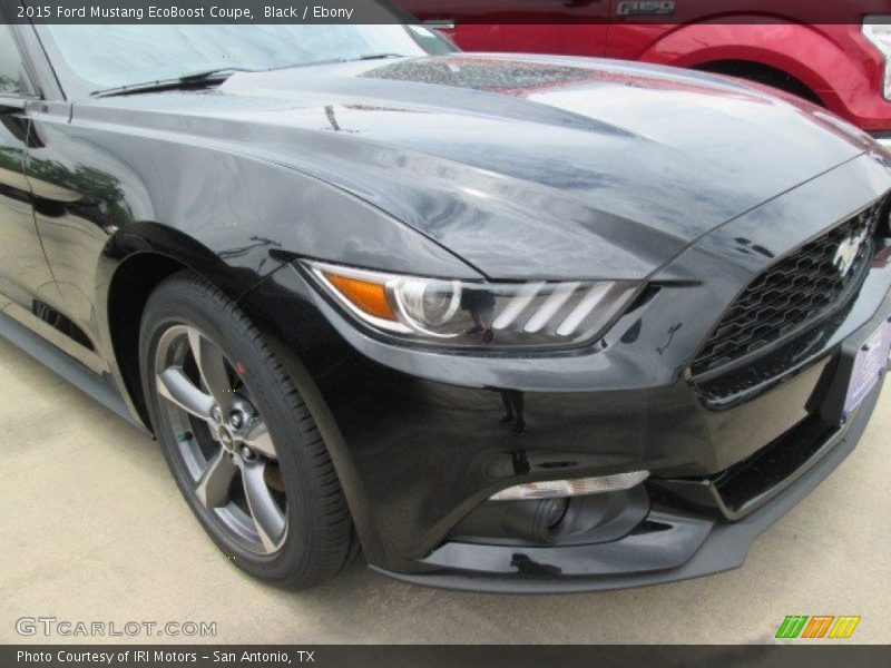 Black / Ebony 2015 Ford Mustang EcoBoost Coupe
