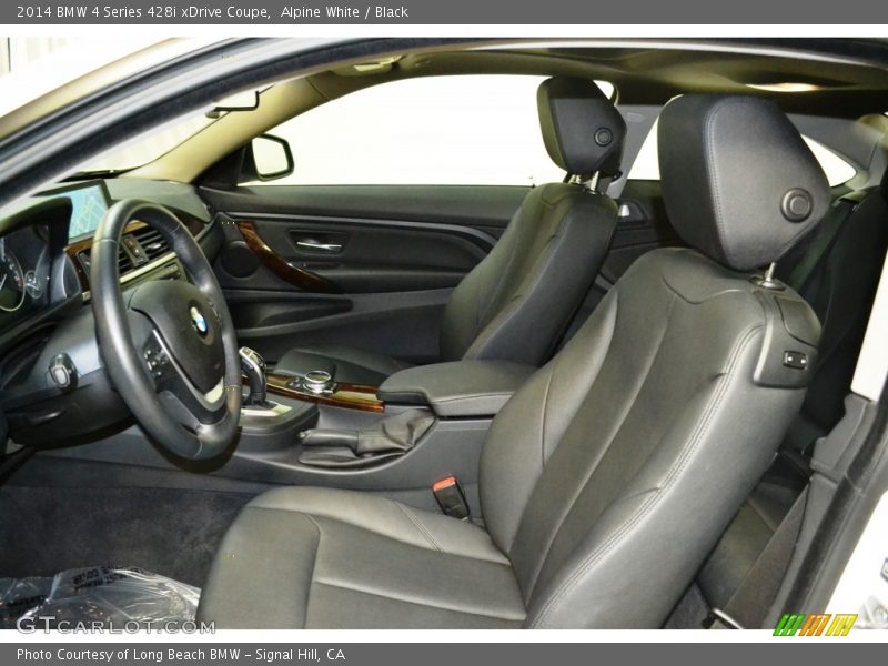 Alpine White / Black 2014 BMW 4 Series 428i xDrive Coupe
