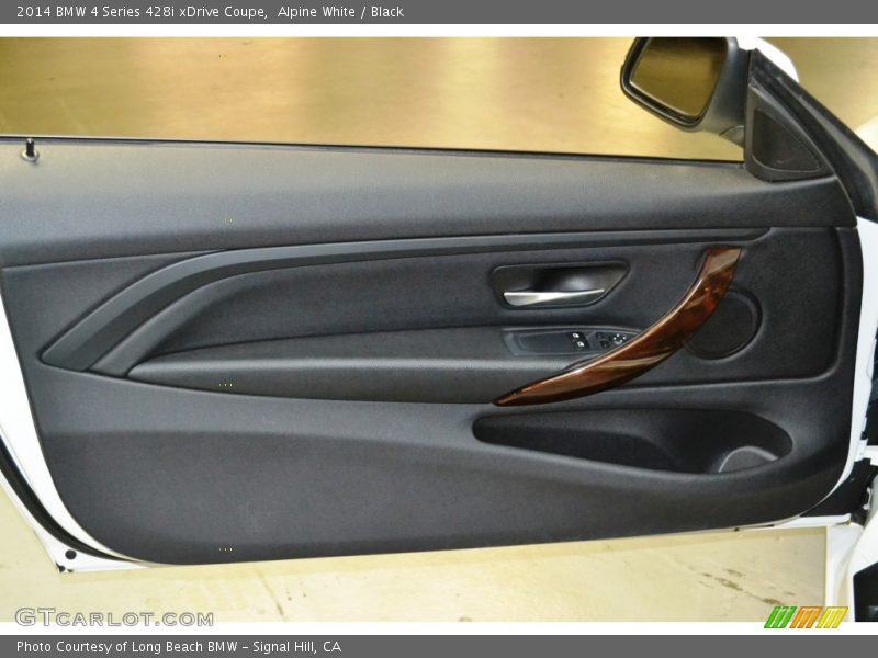 Alpine White / Black 2014 BMW 4 Series 428i xDrive Coupe
