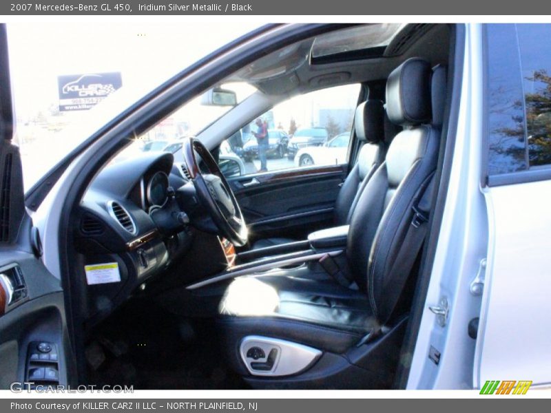 Iridium Silver Metallic / Black 2007 Mercedes-Benz GL 450