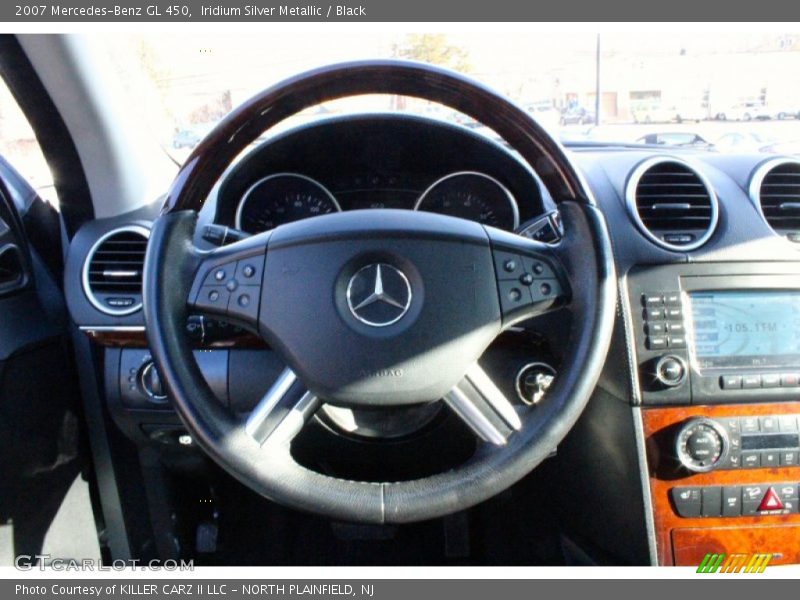 Iridium Silver Metallic / Black 2007 Mercedes-Benz GL 450