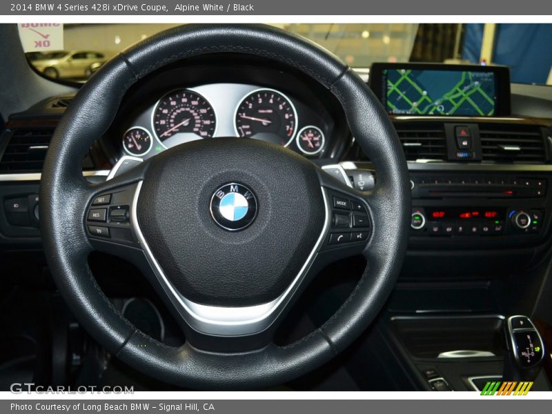 Alpine White / Black 2014 BMW 4 Series 428i xDrive Coupe