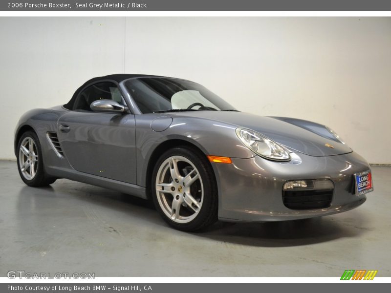 Seal Grey Metallic / Black 2006 Porsche Boxster
