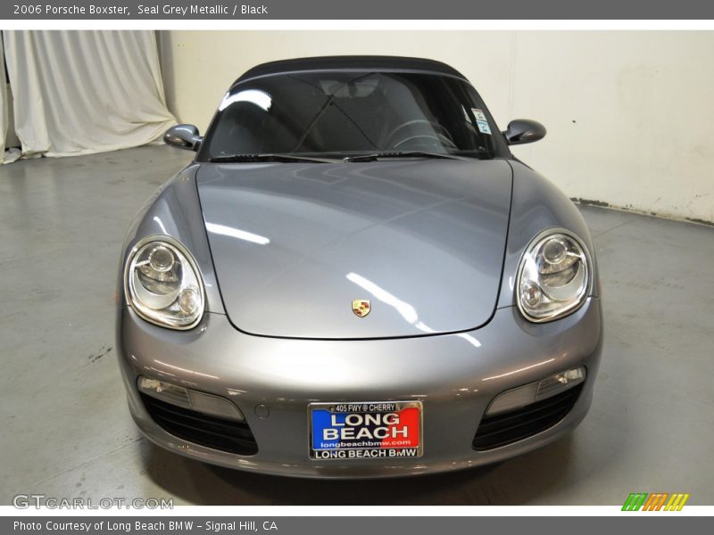 Seal Grey Metallic / Black 2006 Porsche Boxster