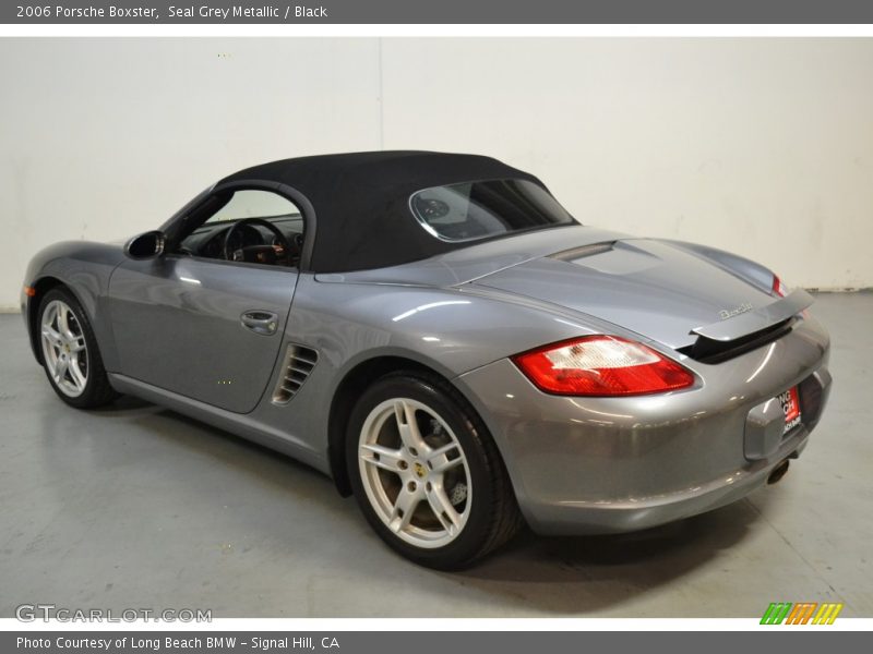 Seal Grey Metallic / Black 2006 Porsche Boxster