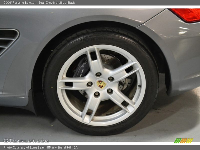 Seal Grey Metallic / Black 2006 Porsche Boxster