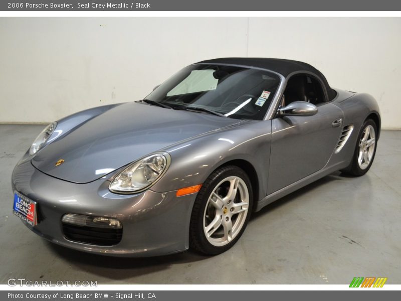 Seal Grey Metallic / Black 2006 Porsche Boxster