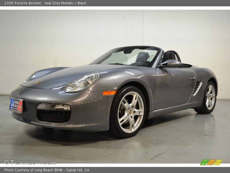 Seal Grey Metallic / Black 2006 Porsche Boxster