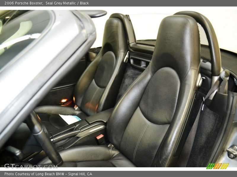 Seal Grey Metallic / Black 2006 Porsche Boxster