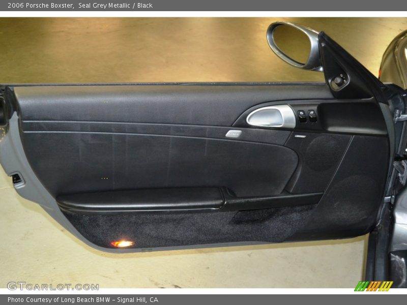 Seal Grey Metallic / Black 2006 Porsche Boxster