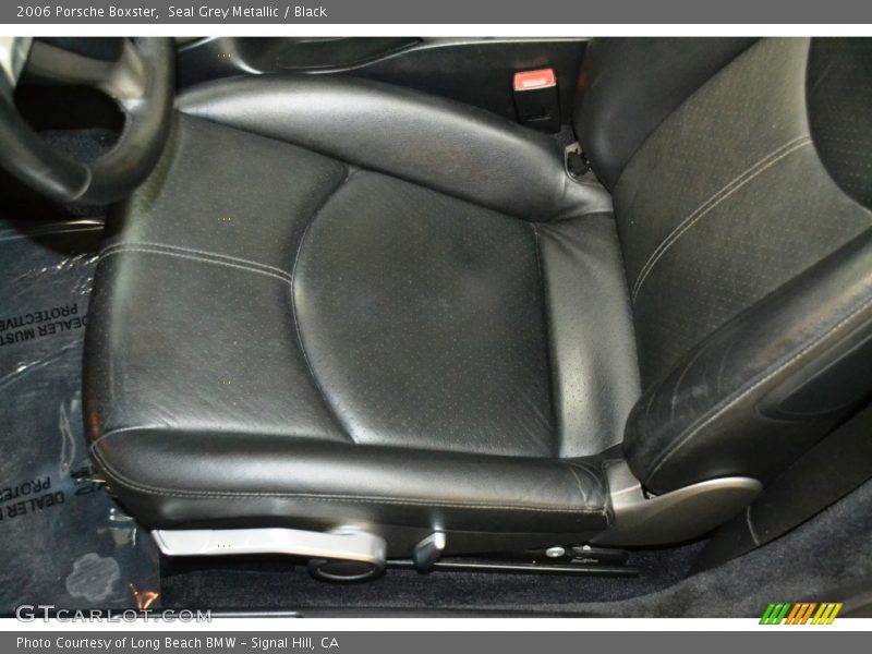 Seal Grey Metallic / Black 2006 Porsche Boxster