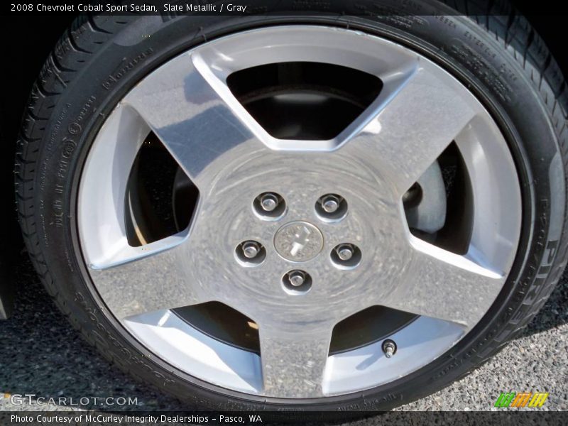 Slate Metallic / Gray 2008 Chevrolet Cobalt Sport Sedan