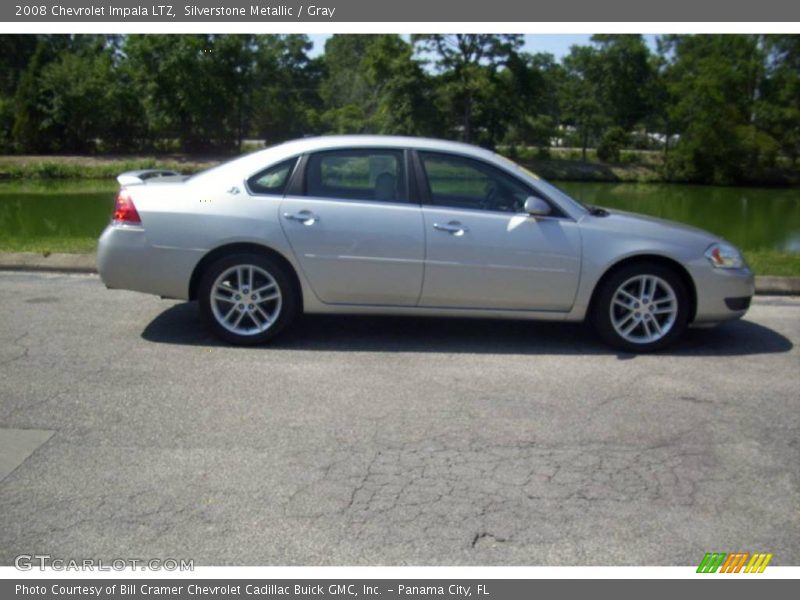 Silverstone Metallic / Gray 2008 Chevrolet Impala LTZ