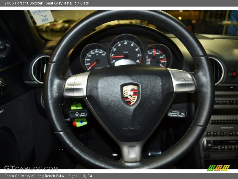Seal Grey Metallic / Black 2006 Porsche Boxster