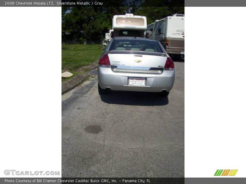 Silverstone Metallic / Gray 2008 Chevrolet Impala LTZ