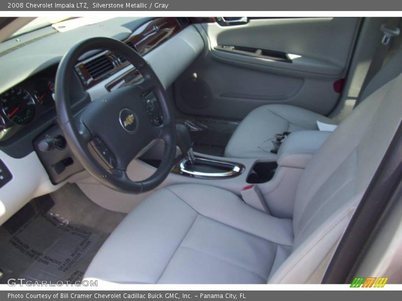 Silverstone Metallic / Gray 2008 Chevrolet Impala LTZ