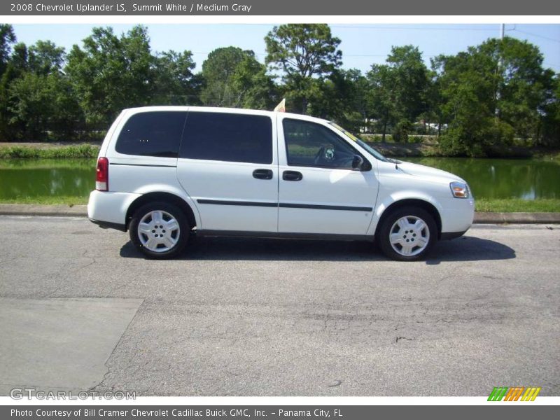 Summit White / Medium Gray 2008 Chevrolet Uplander LS