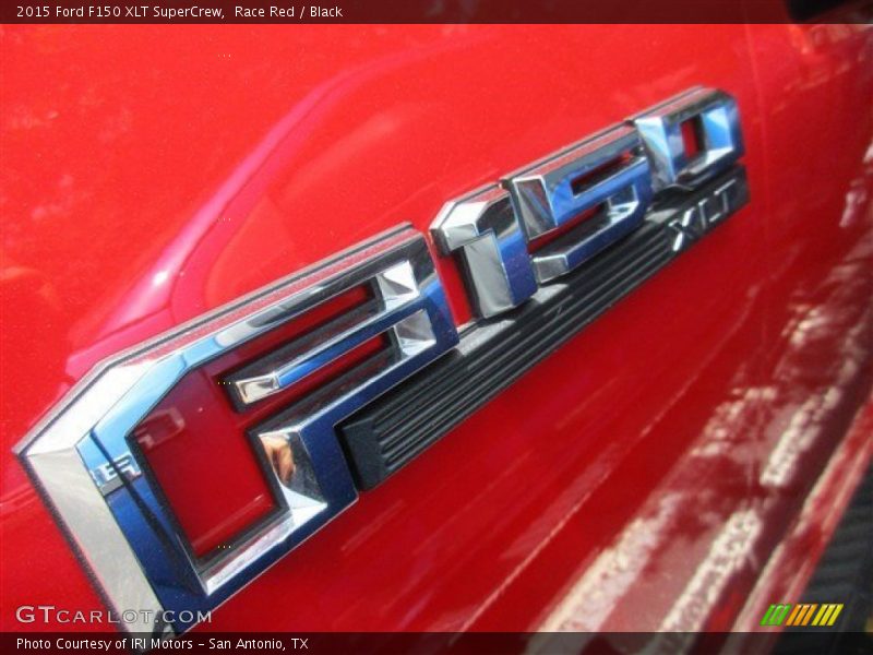Race Red / Black 2015 Ford F150 XLT SuperCrew