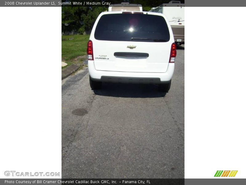 Summit White / Medium Gray 2008 Chevrolet Uplander LS