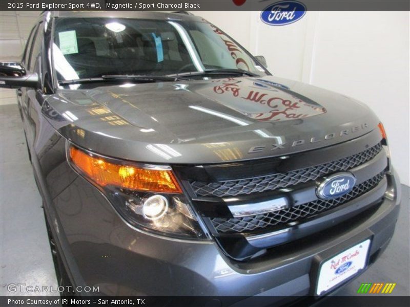 Magnetic / Sport Charcoal Black 2015 Ford Explorer Sport 4WD