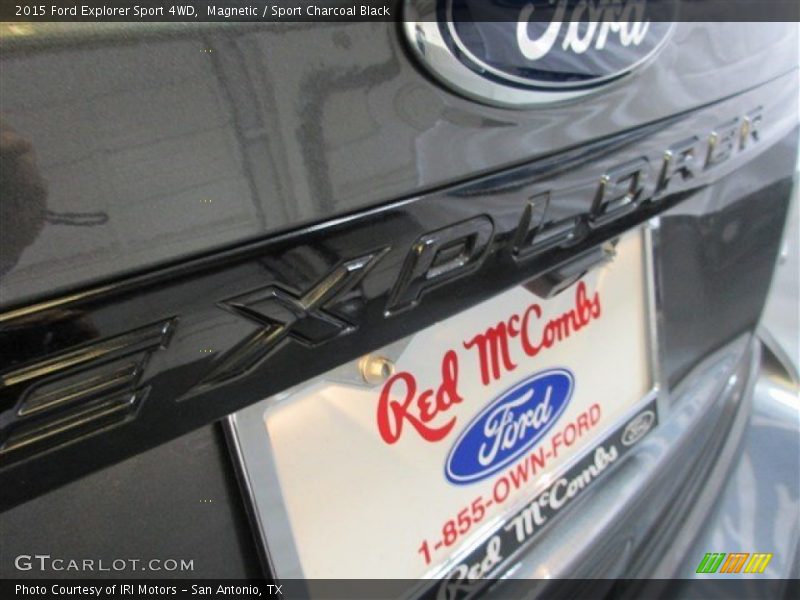 Magnetic / Sport Charcoal Black 2015 Ford Explorer Sport 4WD