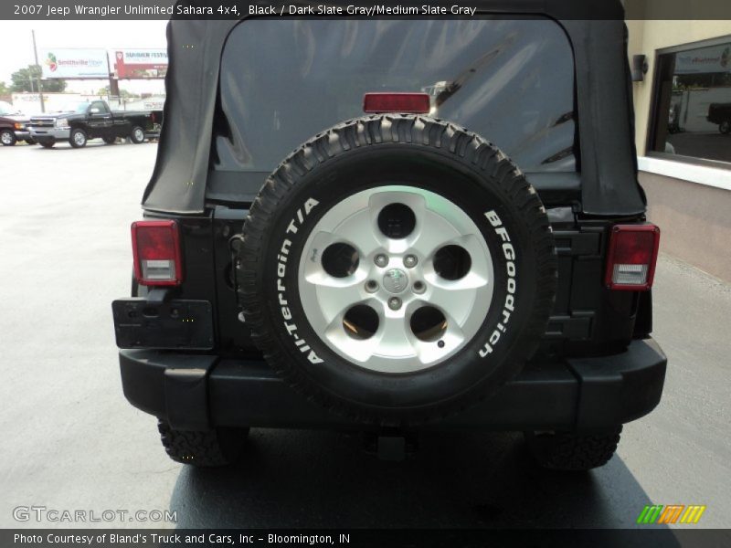 Black / Dark Slate Gray/Medium Slate Gray 2007 Jeep Wrangler Unlimited Sahara 4x4