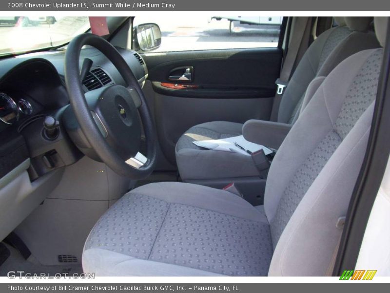 Summit White / Medium Gray 2008 Chevrolet Uplander LS