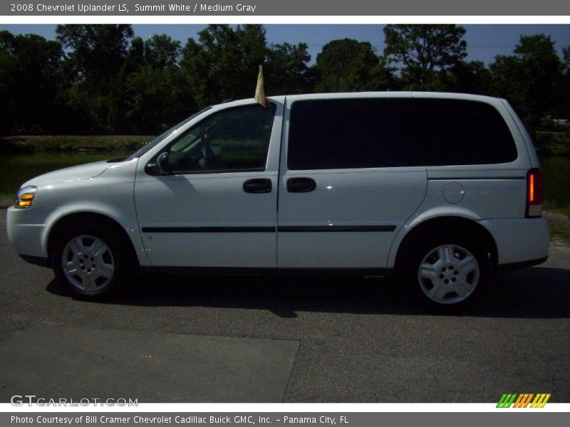 Summit White / Medium Gray 2008 Chevrolet Uplander LS