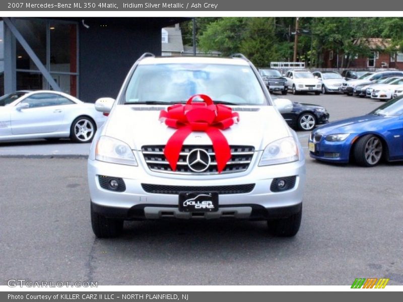 Iridium Silver Metallic / Ash Grey 2007 Mercedes-Benz ML 350 4Matic