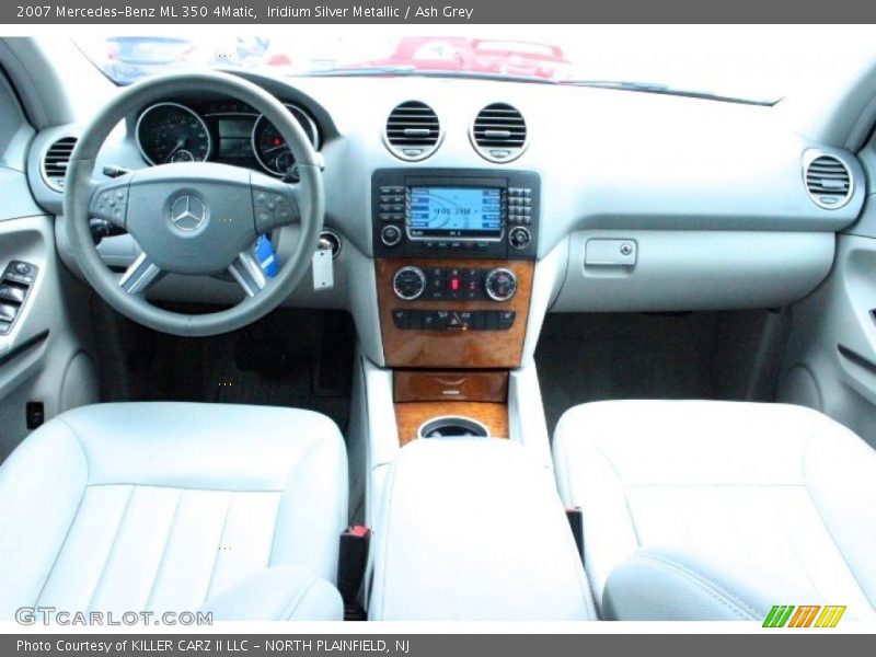 Iridium Silver Metallic / Ash Grey 2007 Mercedes-Benz ML 350 4Matic