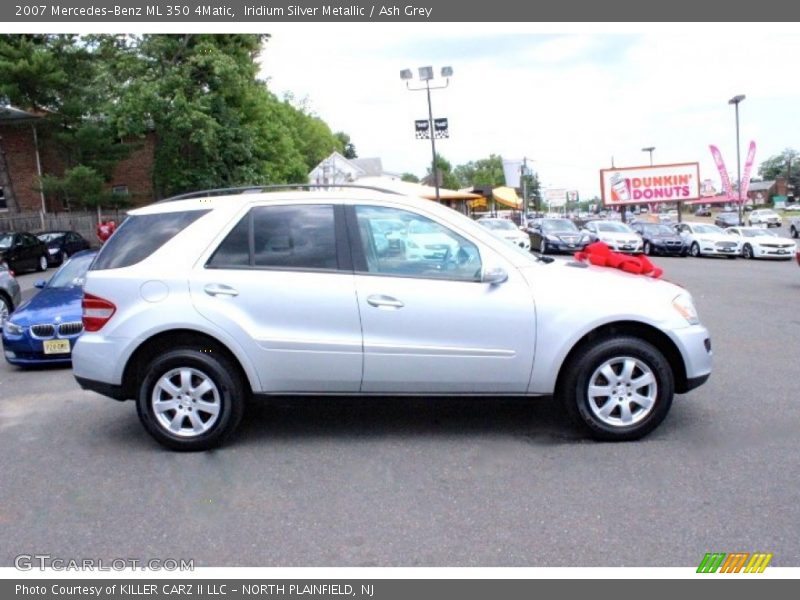 Iridium Silver Metallic / Ash Grey 2007 Mercedes-Benz ML 350 4Matic