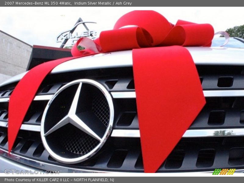 Iridium Silver Metallic / Ash Grey 2007 Mercedes-Benz ML 350 4Matic