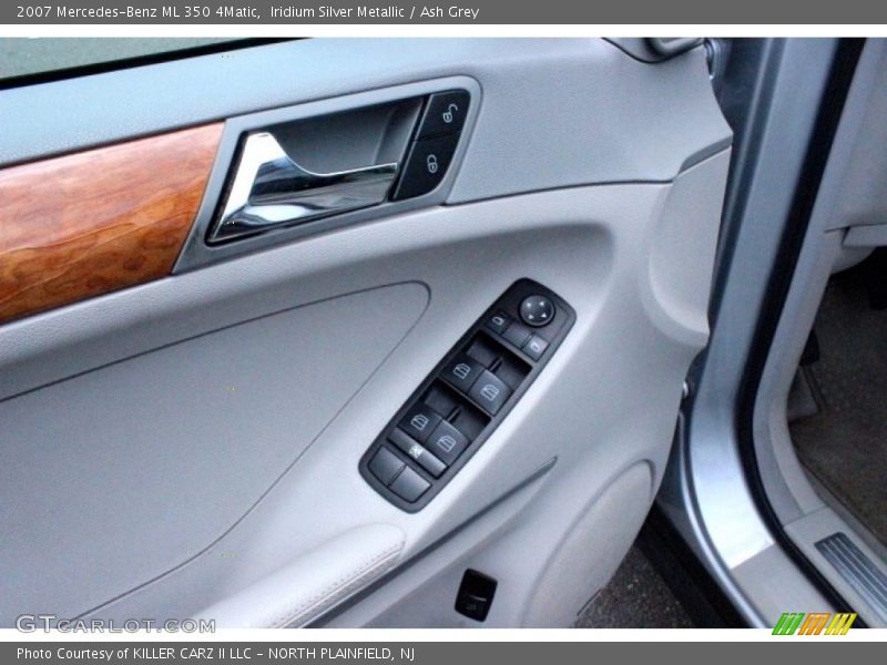 Iridium Silver Metallic / Ash Grey 2007 Mercedes-Benz ML 350 4Matic